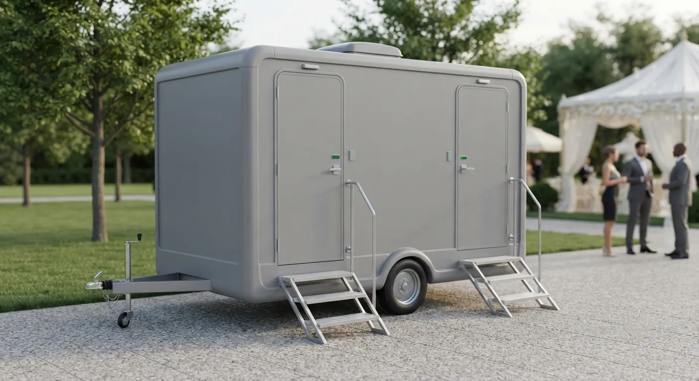 2 Stall Restroom Trailer in Commerce City, CO