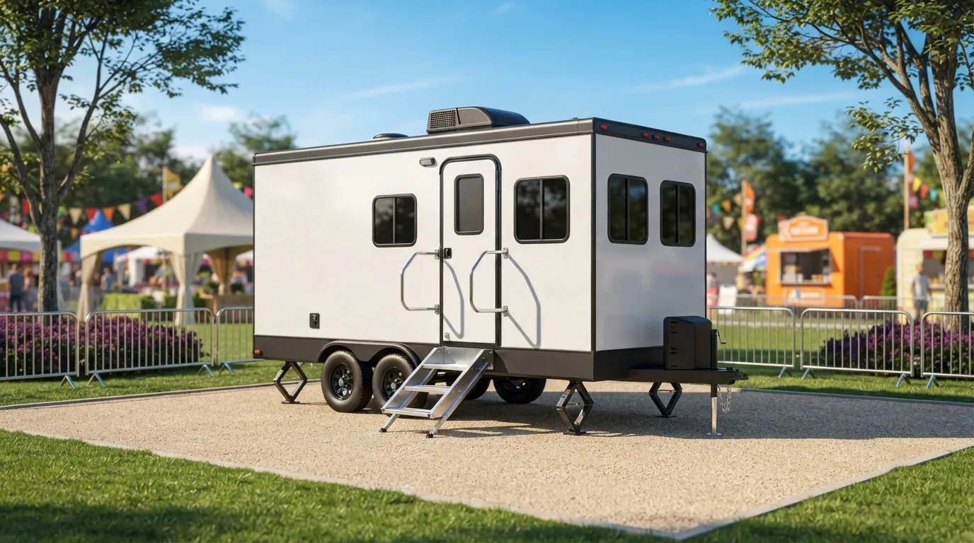 Restroom Trailer Rental Cost in Commerce City, CO