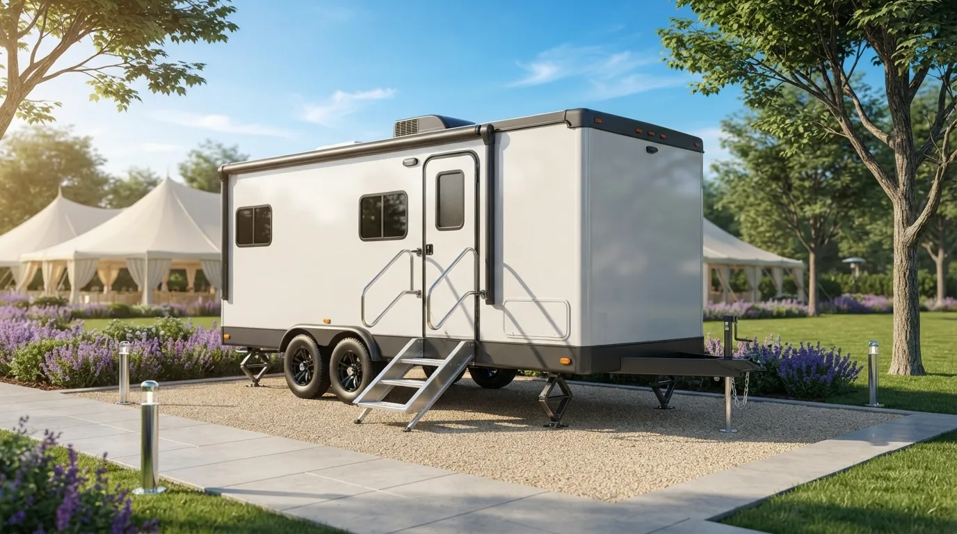 Restroom Trailer Rental in Commerce City, CO