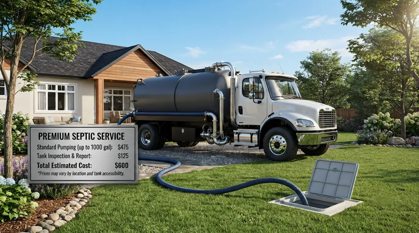 Septic Tank Pumping Cost in Commerce City, CO